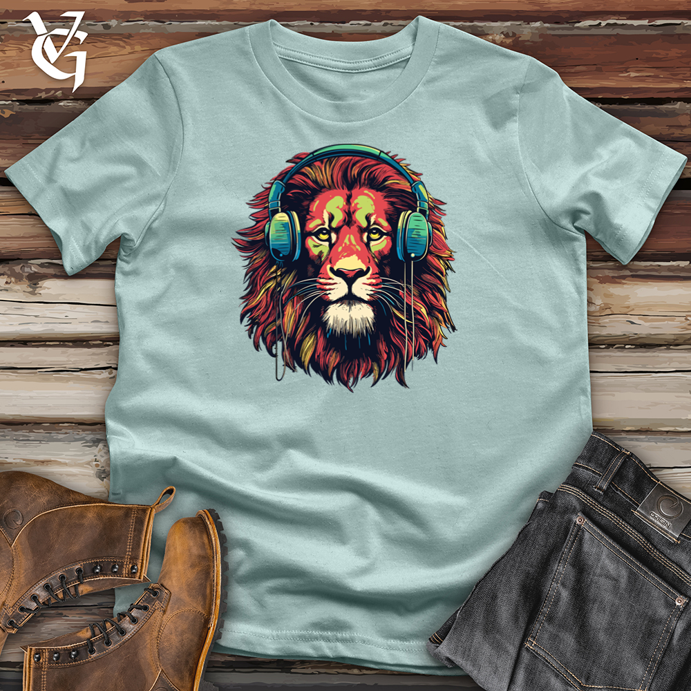 Retro Rhythm Lion Cotton Tee