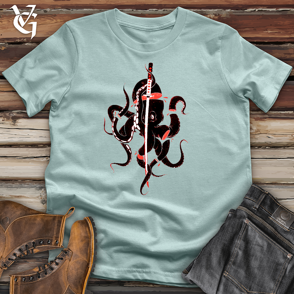 Octopus Samurai Cotton Tee