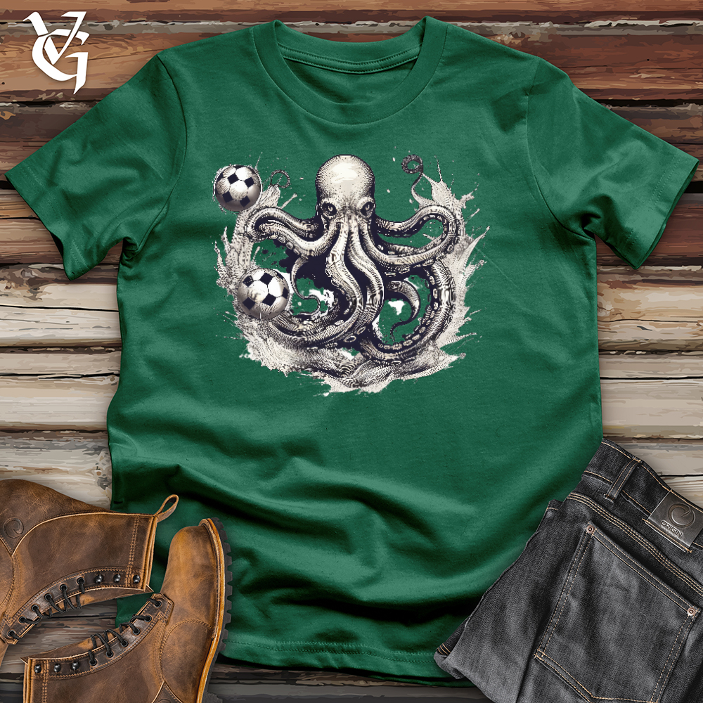 Octopus Soccer Star Cotton Tee