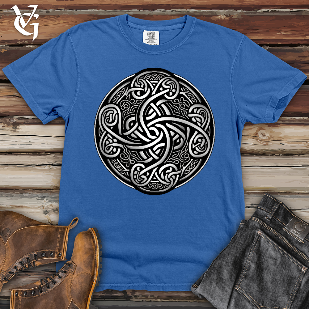 Silver Celtic Knot Heavy Cotton Comfort Colors Tee