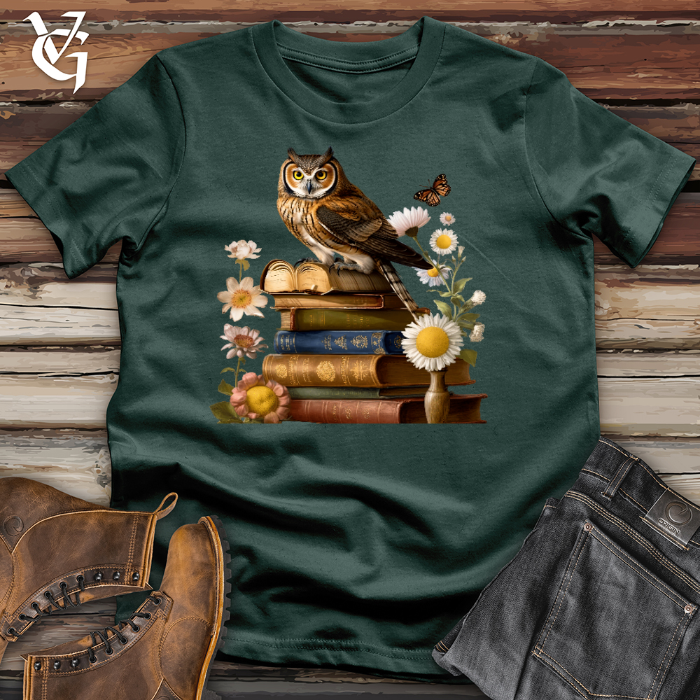 Owl Wisdom Cotton Tee