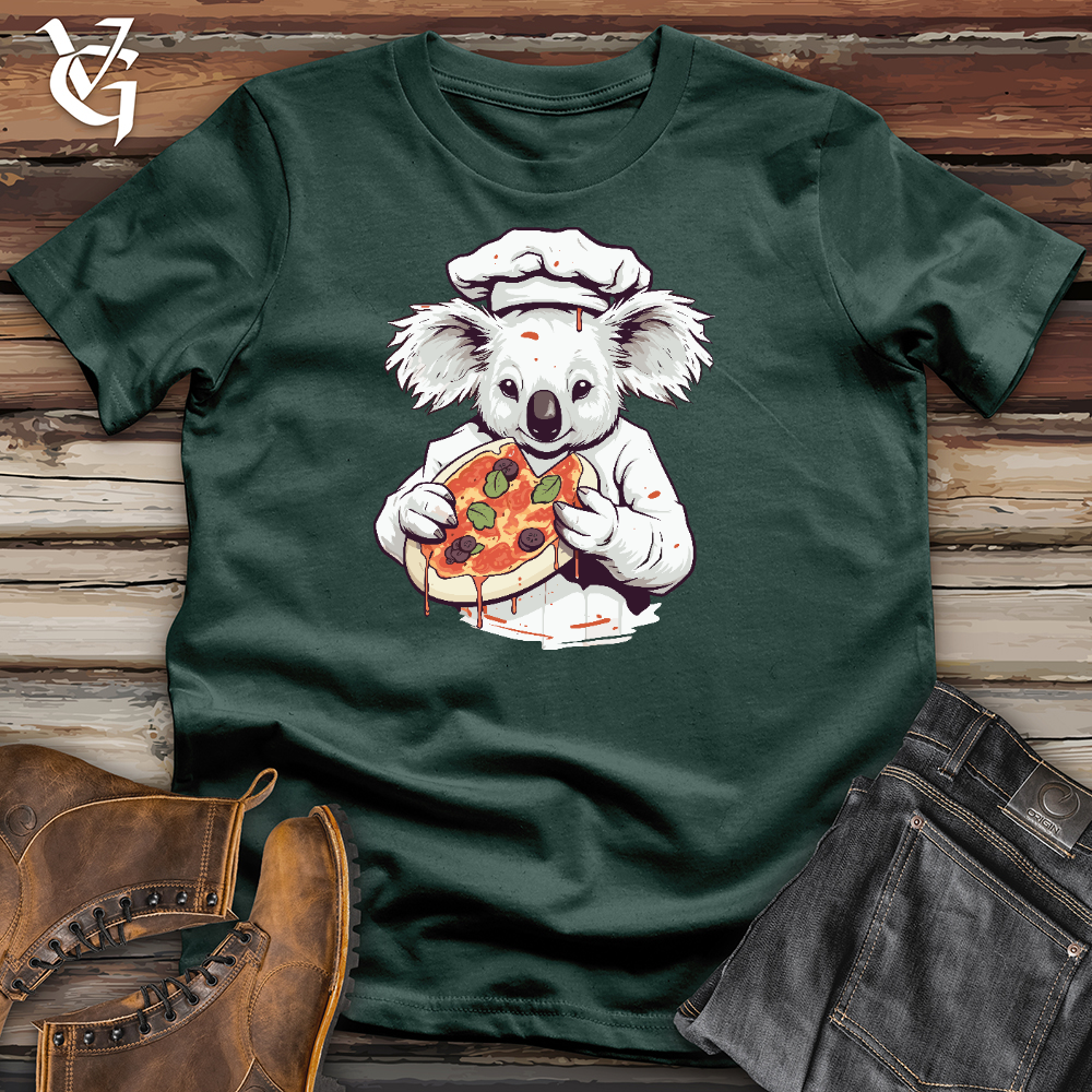 Koala Pizza Chef Cotton Tee