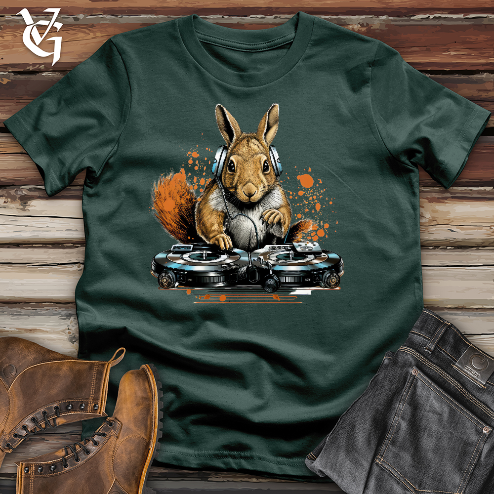 Dj Squirrel Cotton Tee