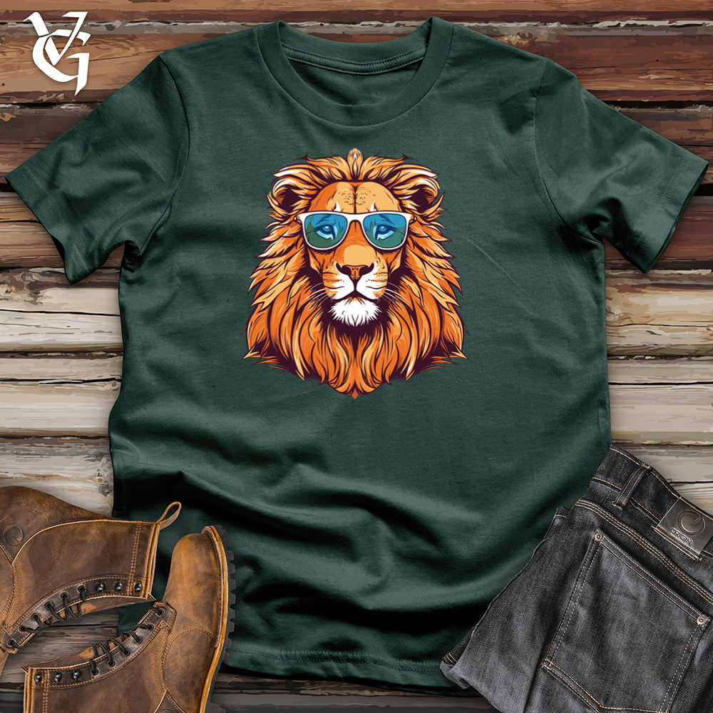 Zenned-out Lion Cotton Tee