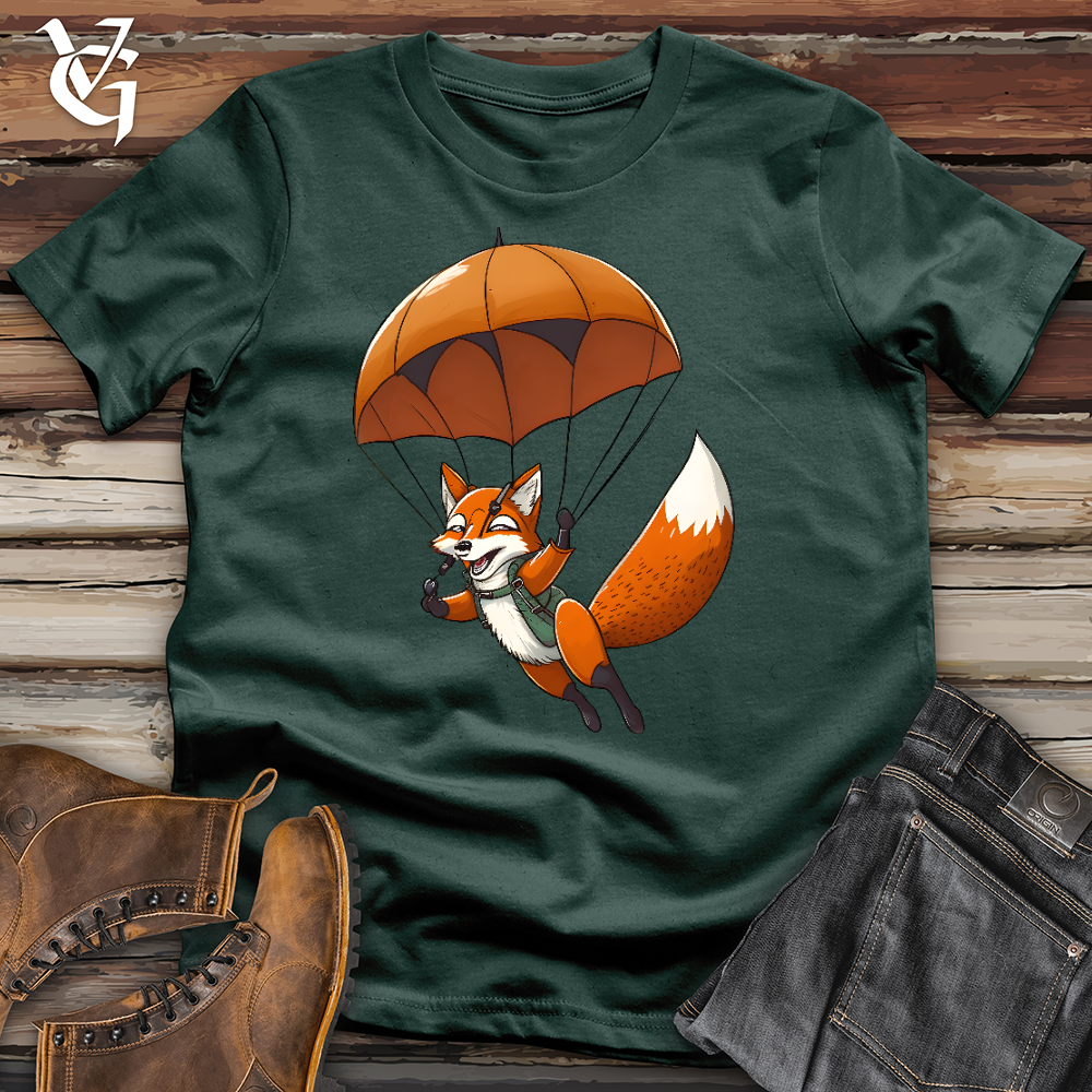Skydriving Fox Cotton Tee