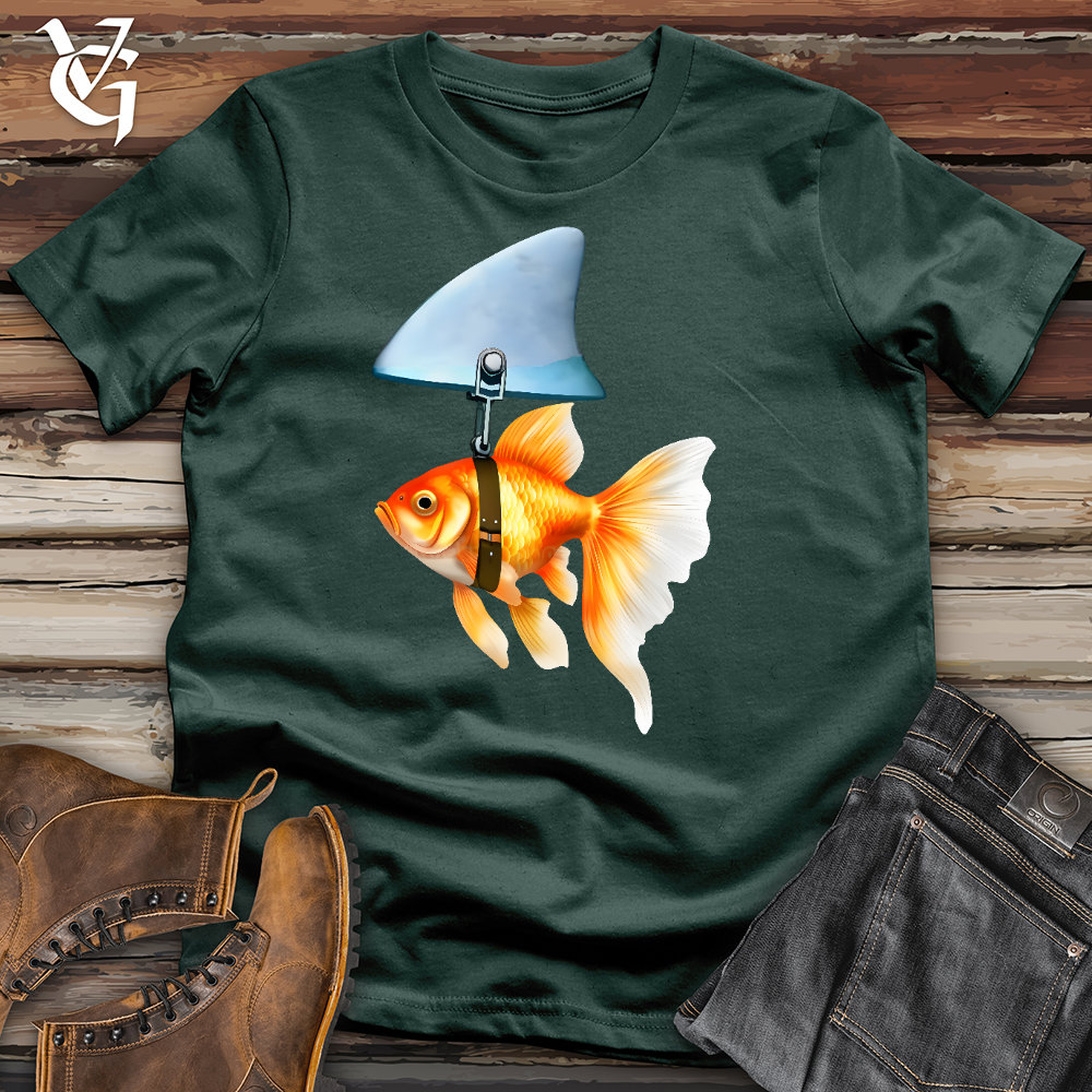 Goldfish Shark Fin Cotton Tee 2