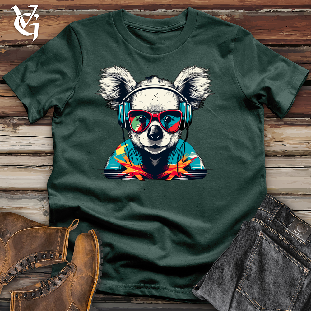 Retro Beatmaster Koala Cotton Tee