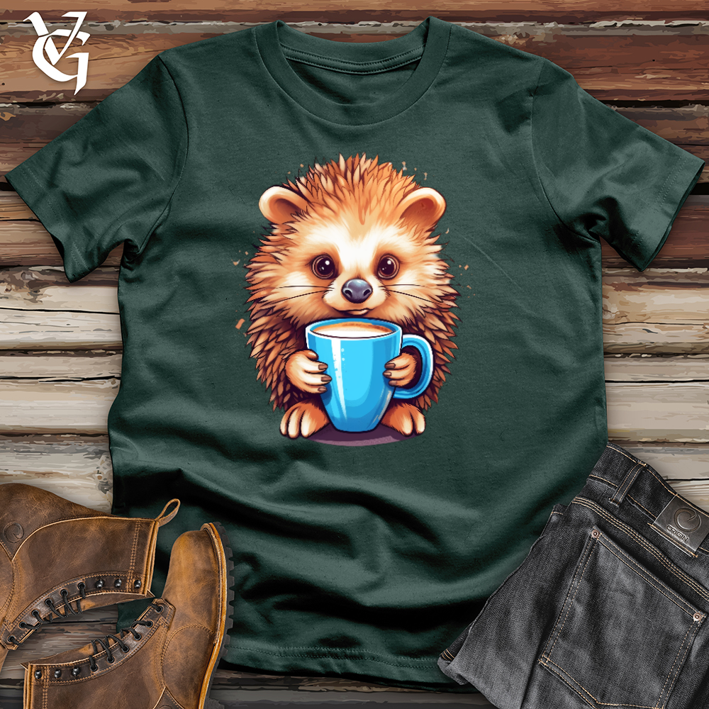 Latte Hedgehog Cotton Tee