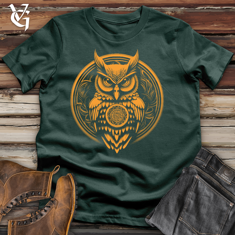 Ornate Owl Cotton Tee