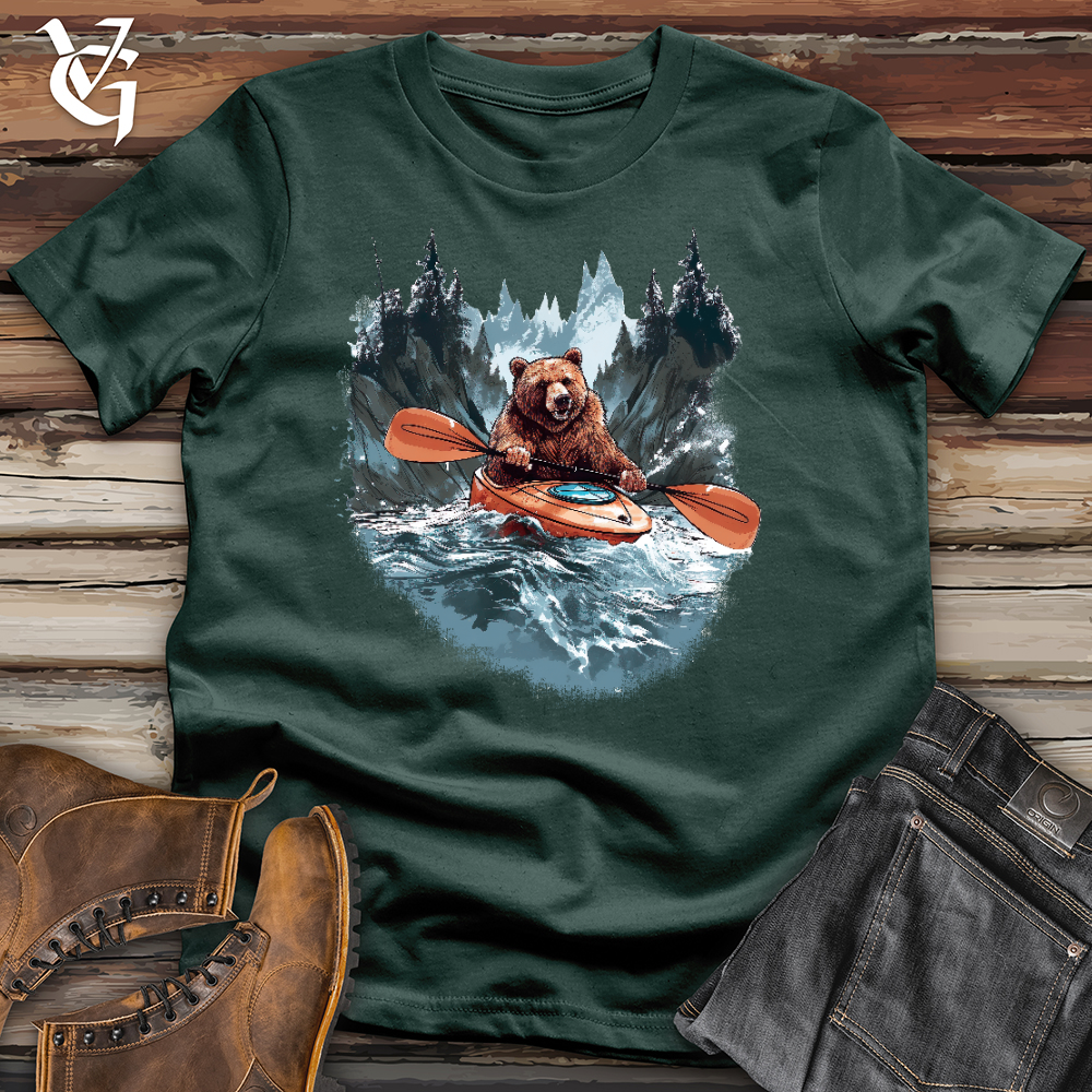 Kayaking Bear Cotton Tee