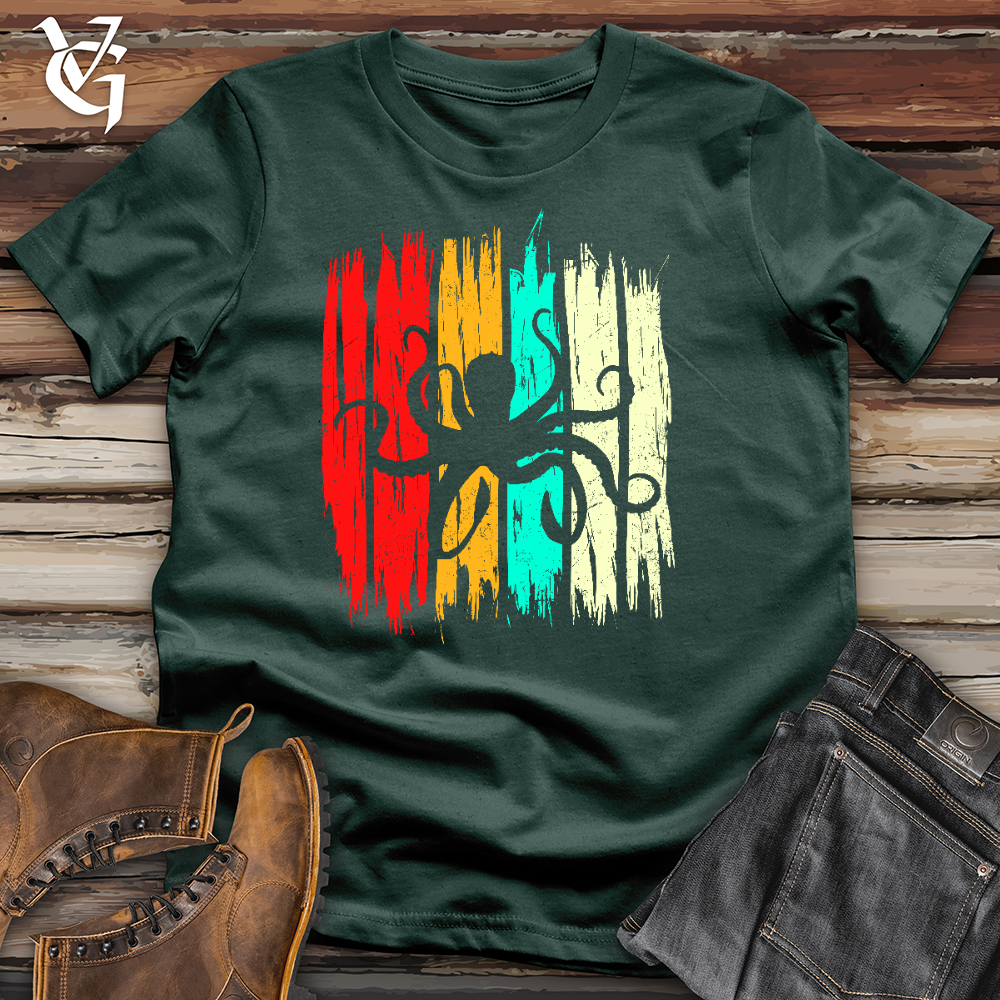 Retro Octopus Cotton Tee