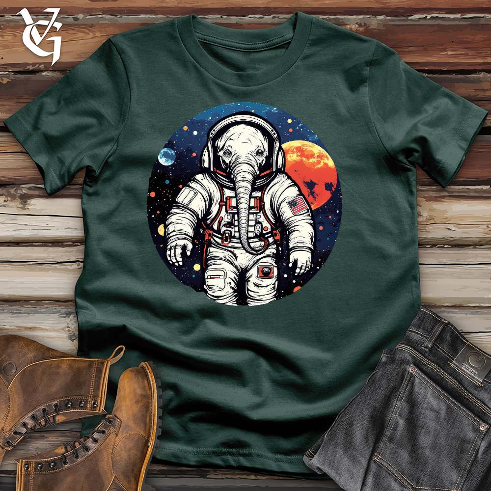 Elephant Astronaut Cotton Tee