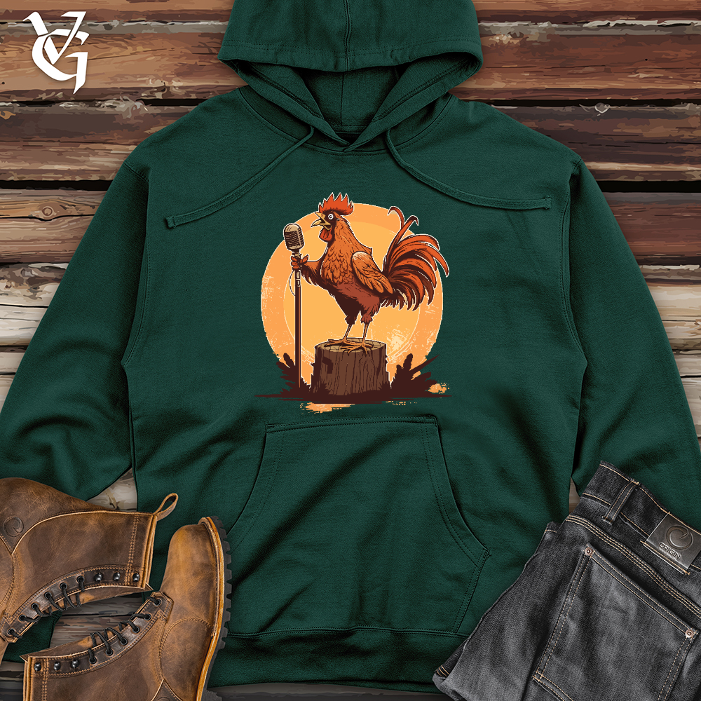 Chicken Rockstar Midweight Hooded Sweatshirt