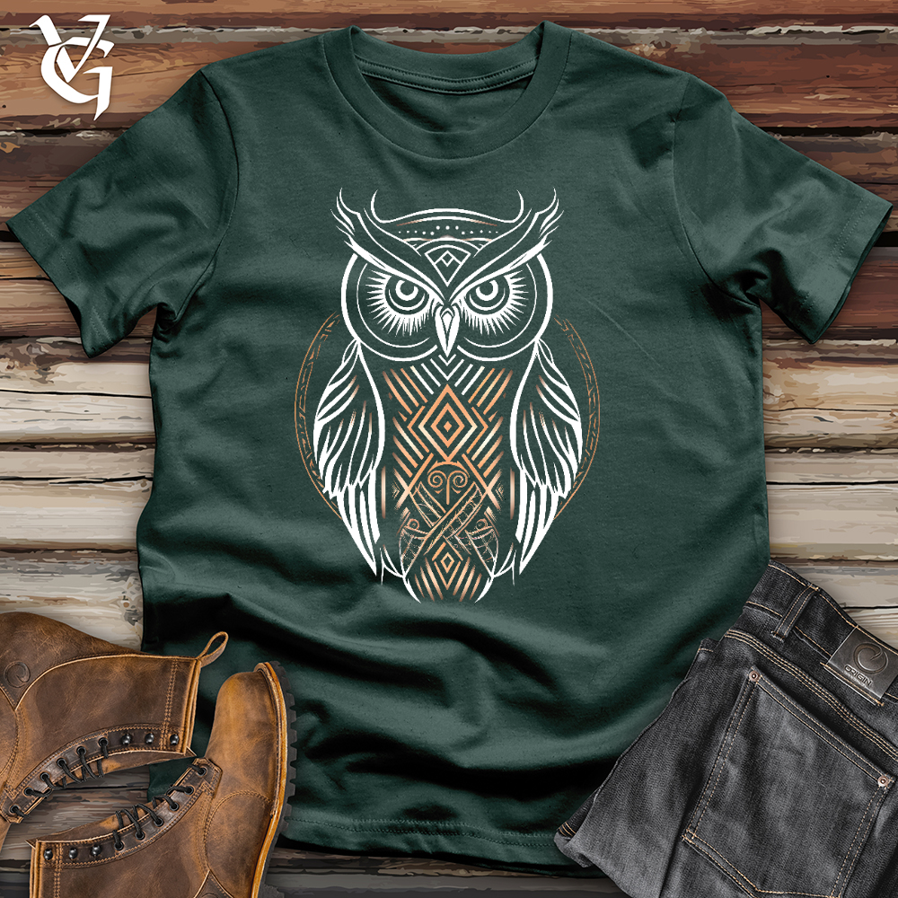 Curious Owl Cotton Tee