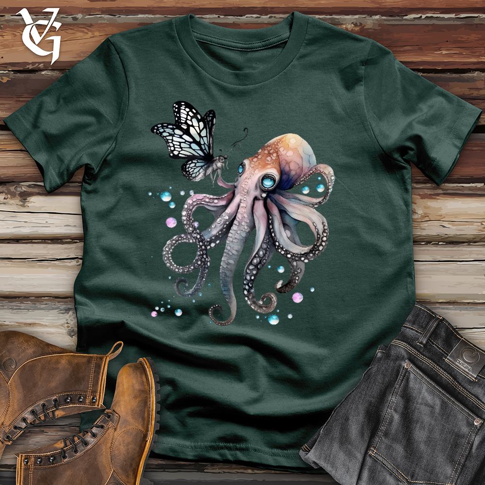 Octopus Butterfly Cotton Tee