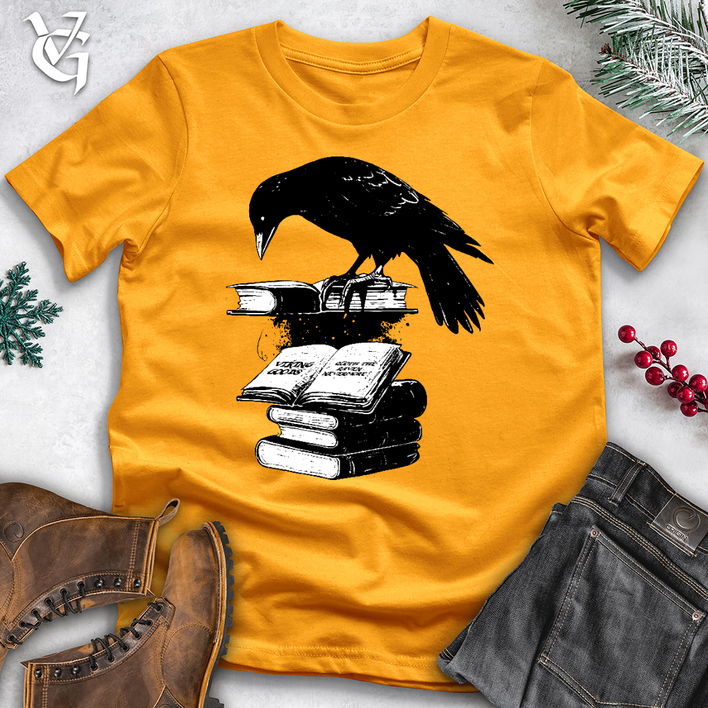 Raven Reading Fanatic Cotton Tee