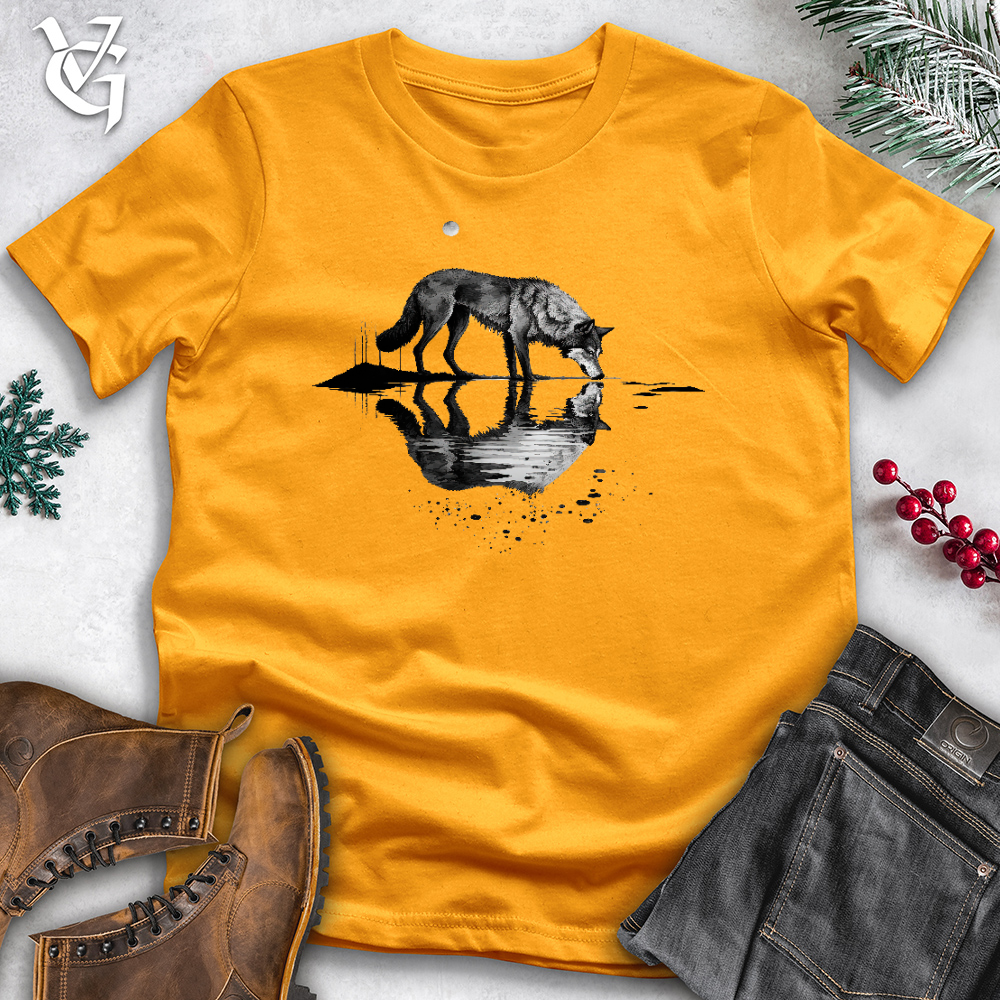 Wolf Reflection Cotton Tee