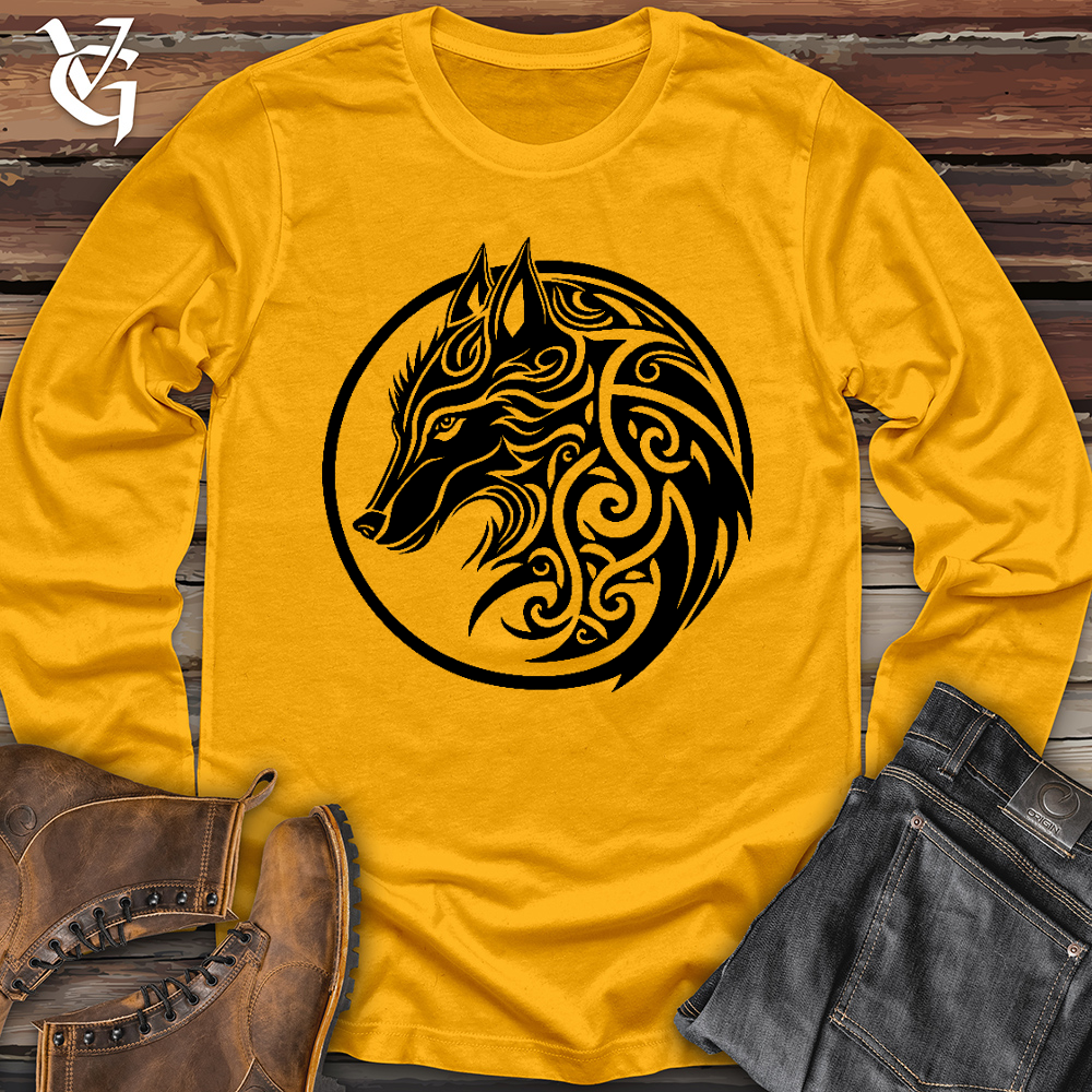 Celtic Wolf Long Sleeve