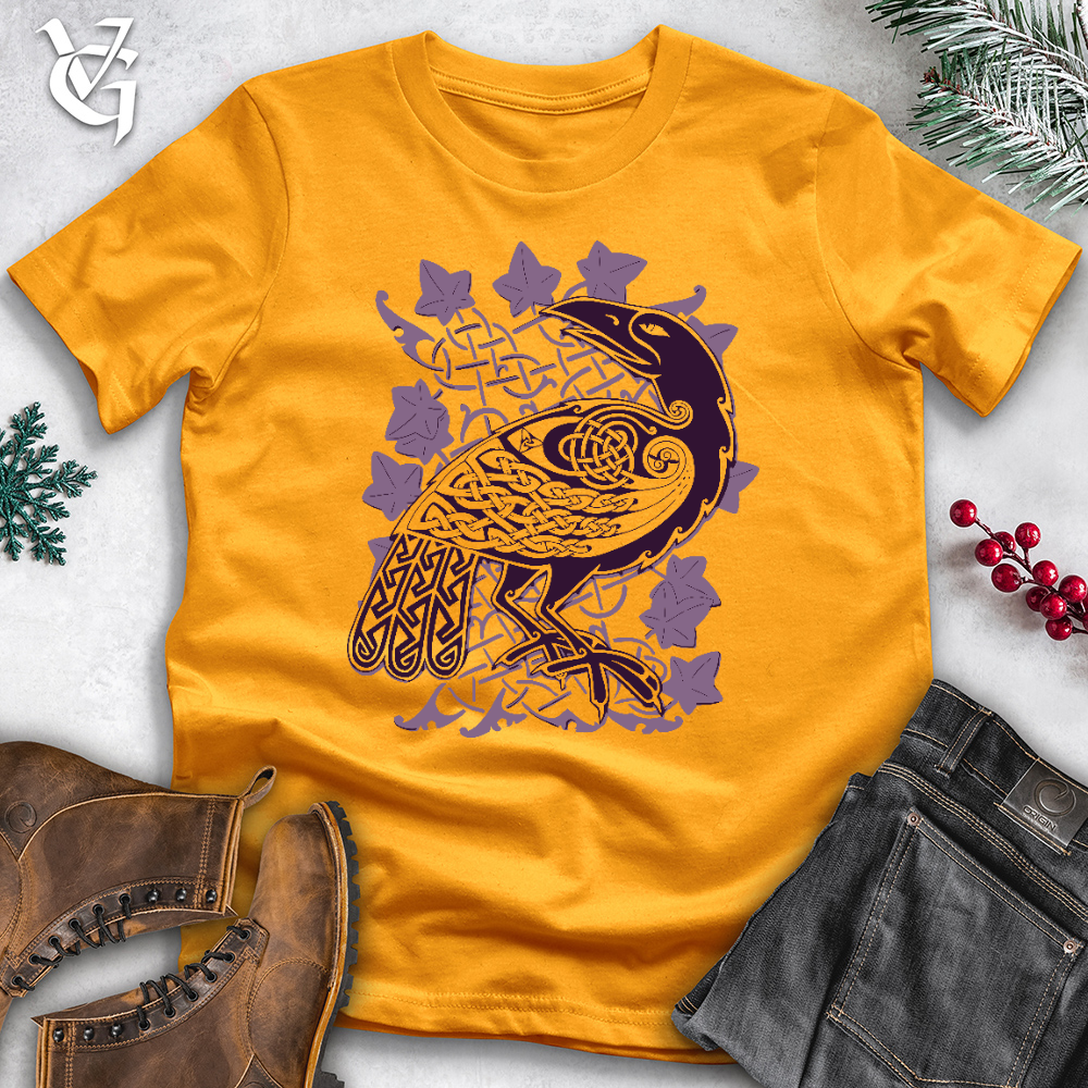 Celtic Raven Cotton Tee