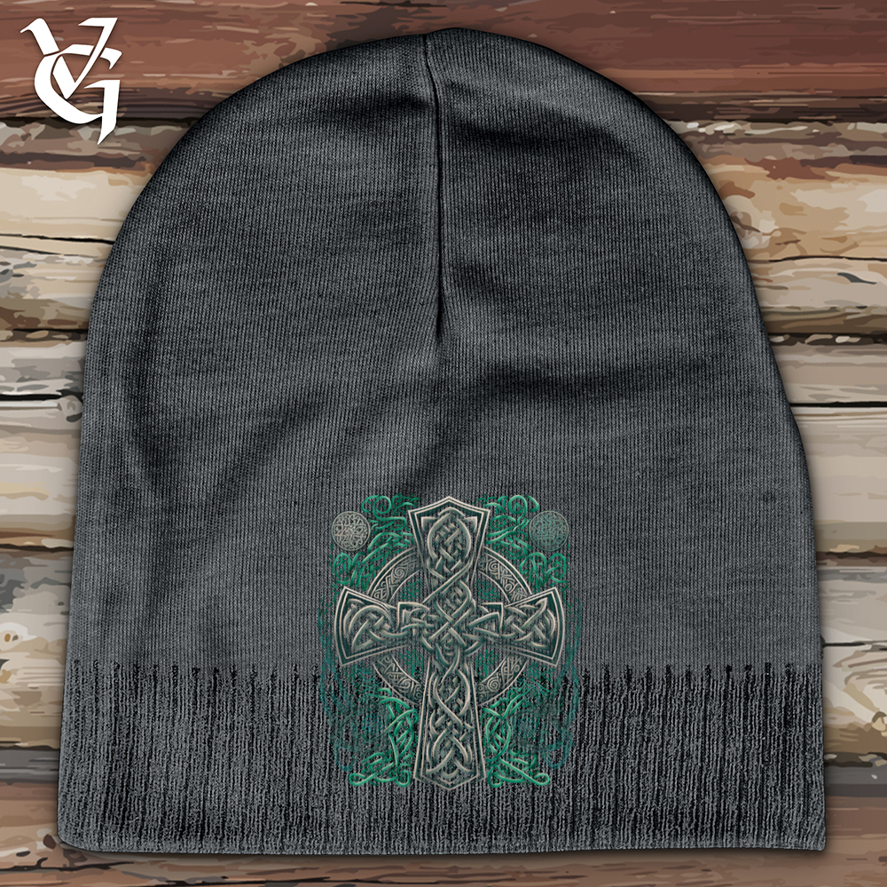 Celtic Crosses Cotton Beanie