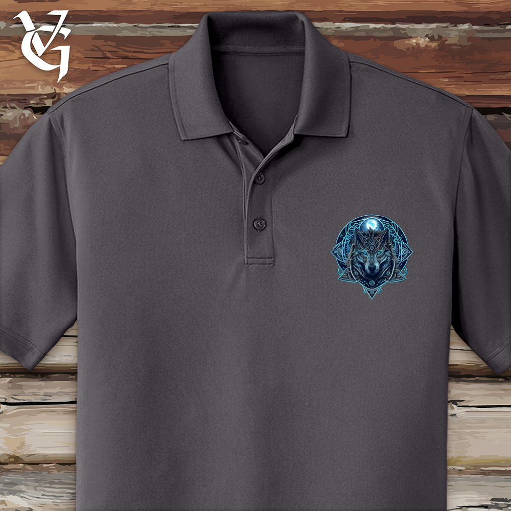 Celtic Fenrir Wolf Polo