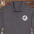 White Winter Raven Long Sleeve Polo