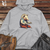 Armadillo Booklover Blissful Read Midweight Hooded Sweatshirt