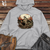 Camouflaged Duck Blind Blend Midweight Hooded Sweatshirt