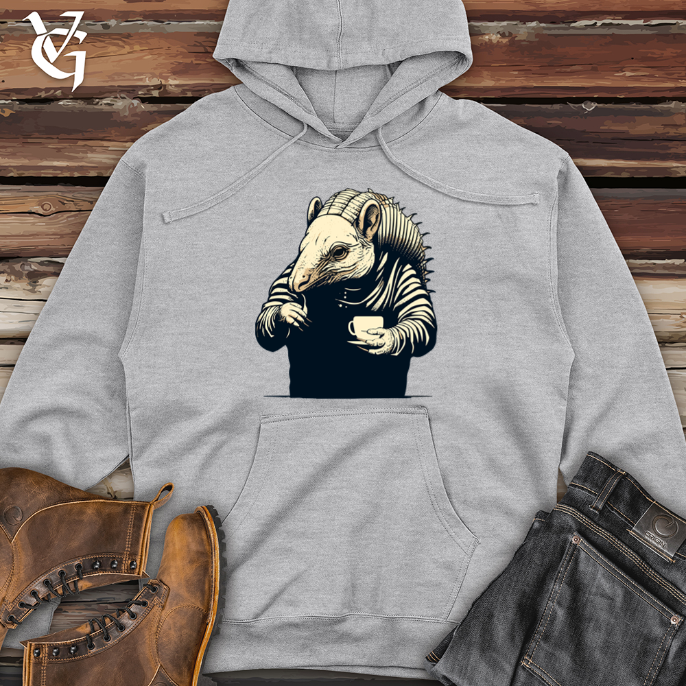 Armadillo Coffee Indulgence Time Midweight Hooded Sweatshirt