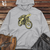 Retro Bike Formed Turtle 01 Midweight Hooded Sweatshirt