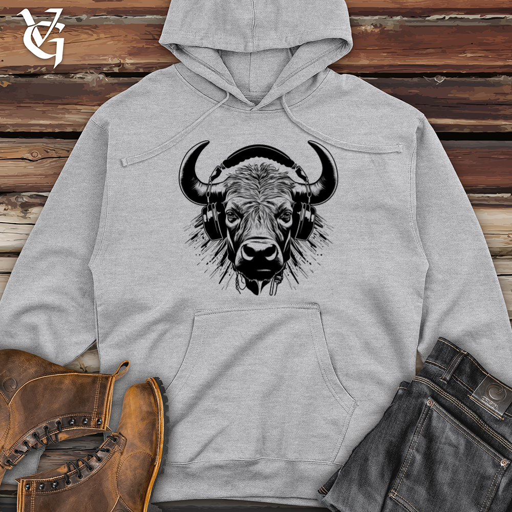 Buffalo Headphone Beats Midweight Hooded Sweatshirt