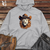 Retro Cowboy Lion 01 Midweight Hooded Sweatshirt