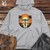 Surfing Dragonfly Rider Midweight Hooded Sweatshirt