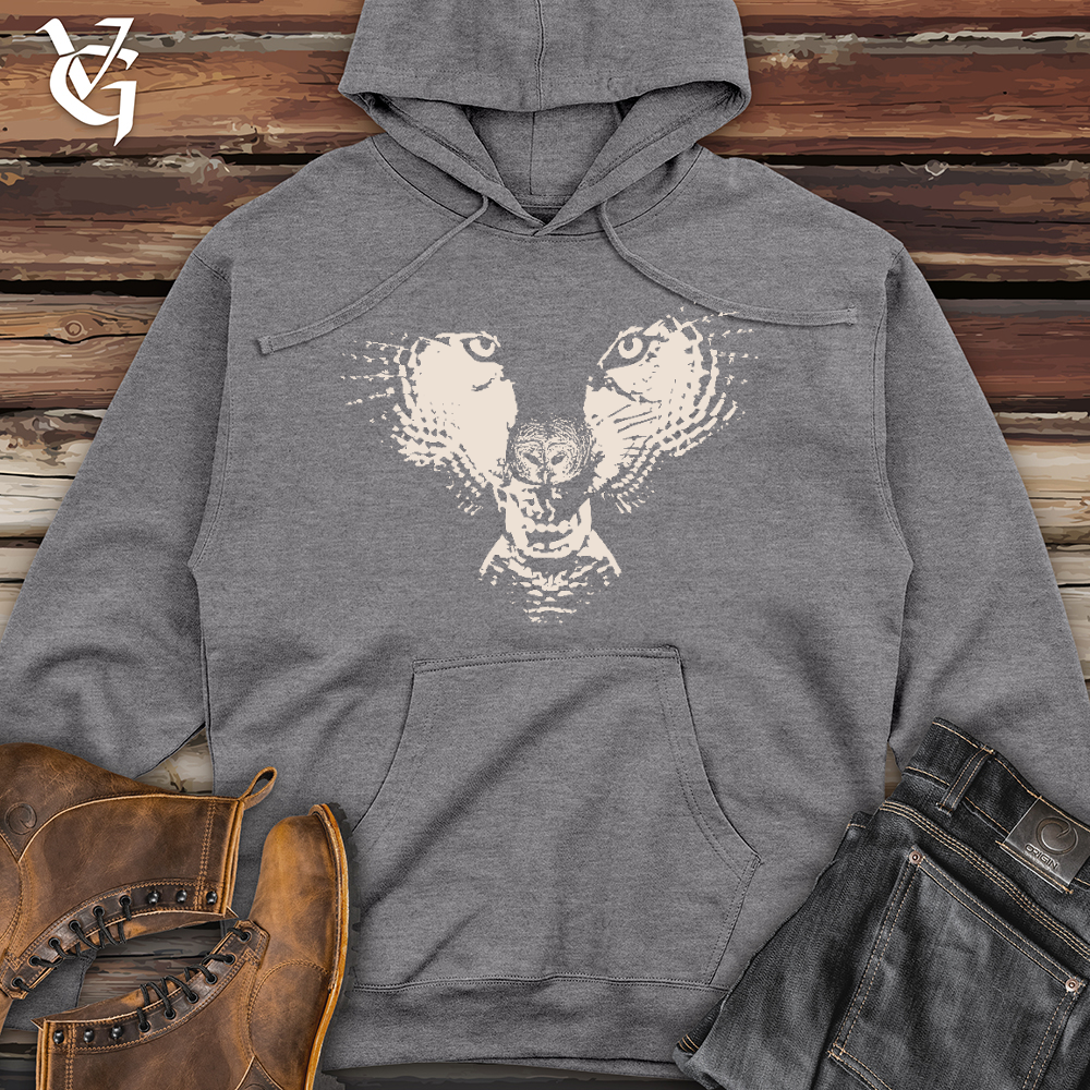 Flying Wolf Midweight Hooded Sweatshirt