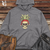 Retro Santa Pineapple Claus Midweight Hooded Sweatshirt