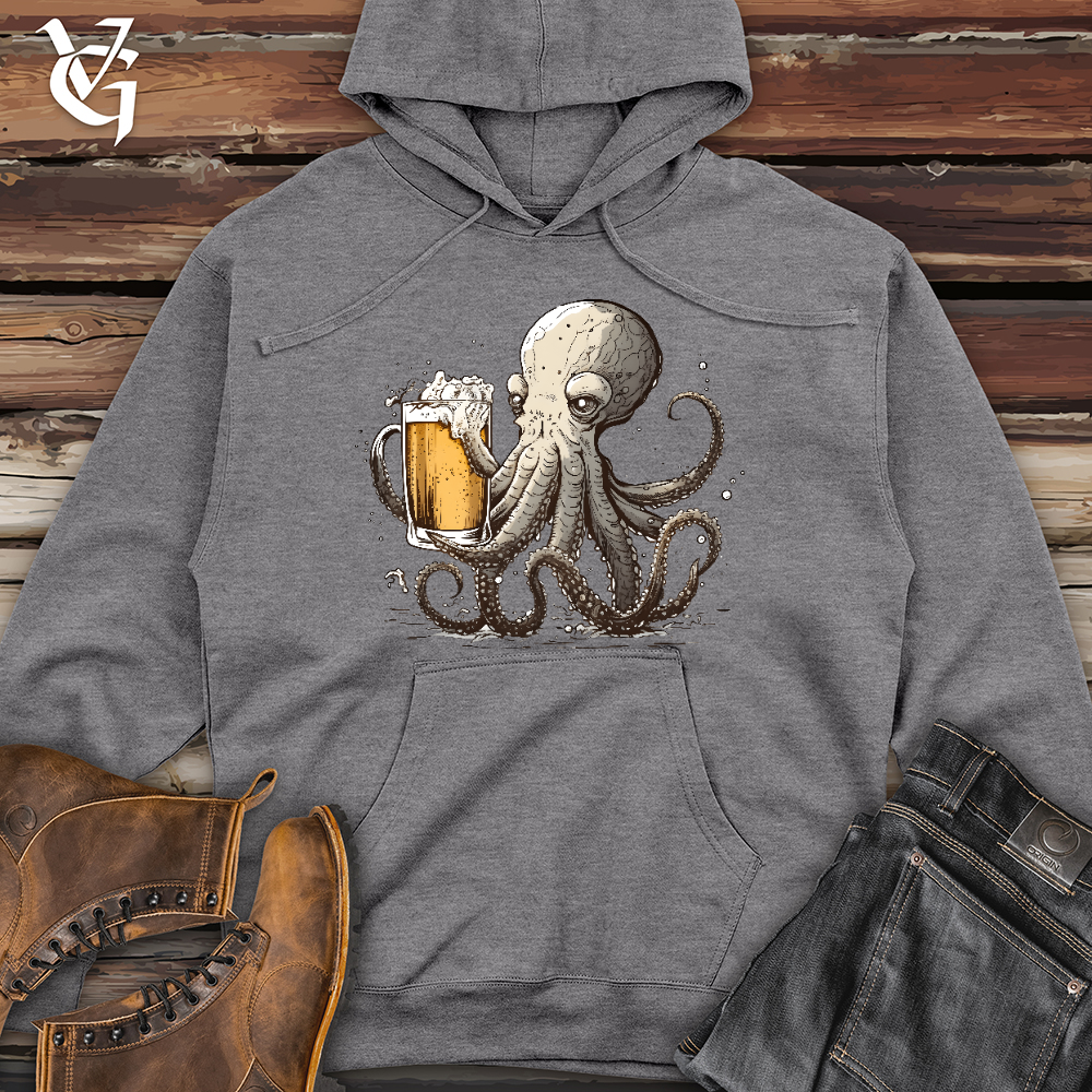 Octopus Happy Hour Midweight Hooded Sweatshirt