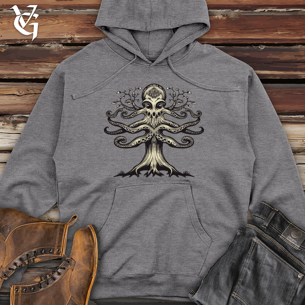 Tree Top Balancer Octopus Midweight Hooded Sweatshirt