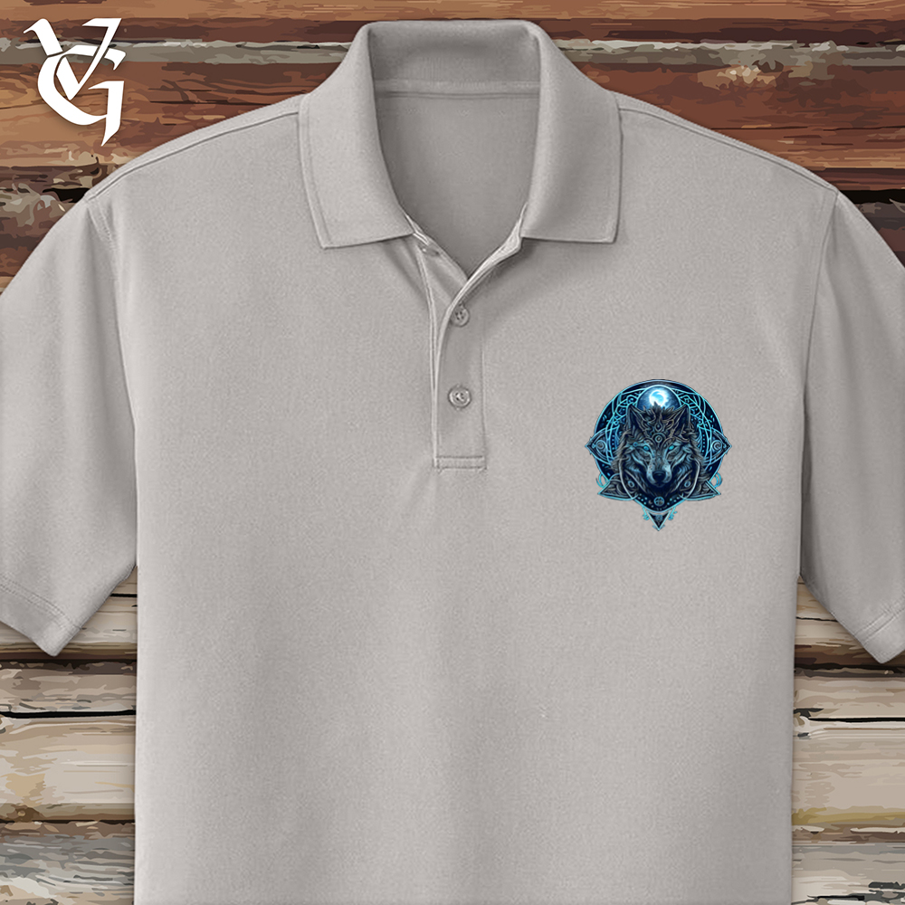 Celtic Fenrir Wolf Polo