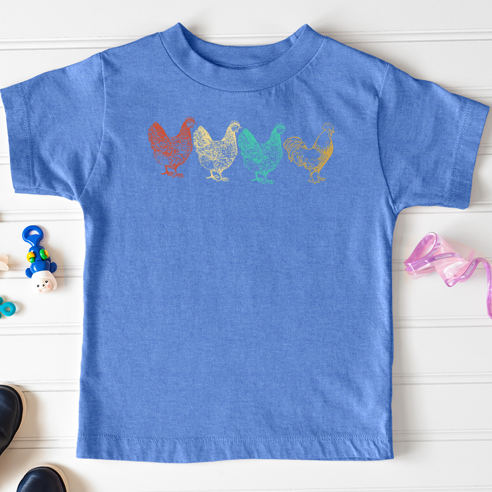 Chicken Scene Toddler Tee