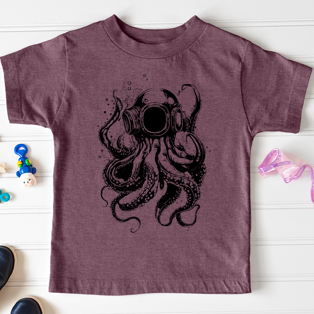 Scuba Octopus Toddler Tee