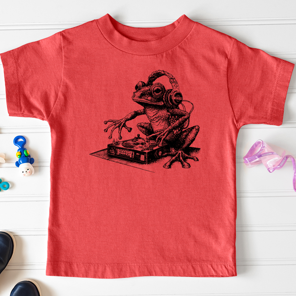 Dj Frog Toddler Tee