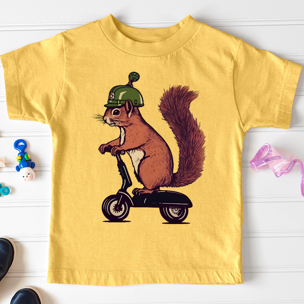 Squirrel Scoot Toddler Tee