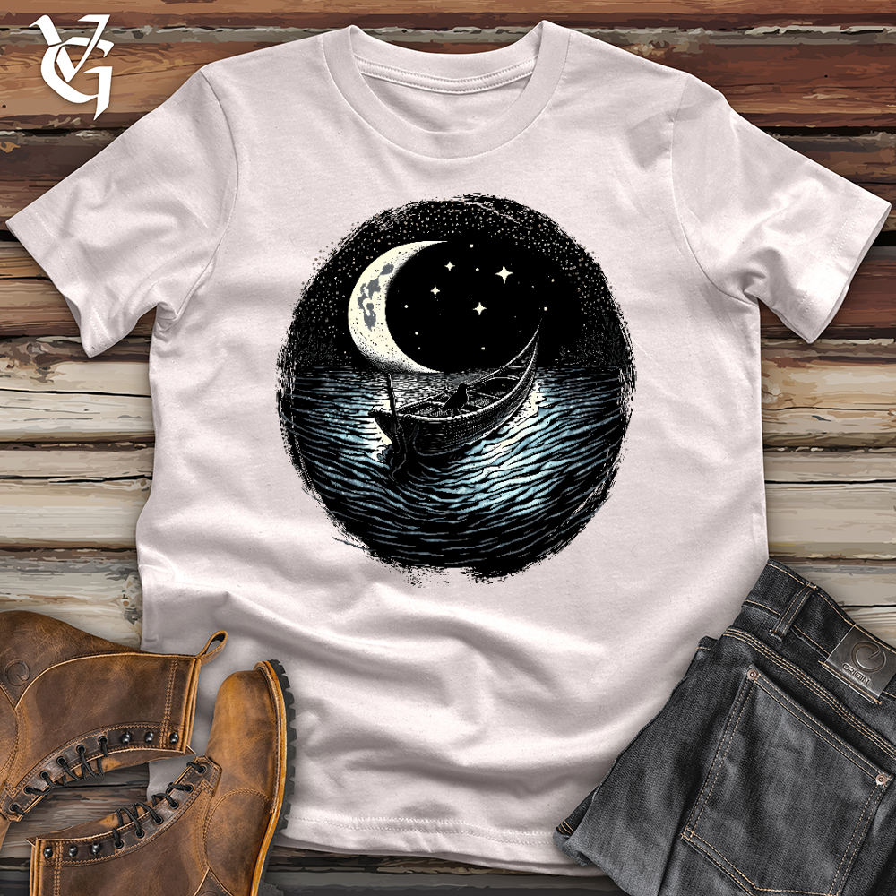 Raven on a Boat Softstyle Tee