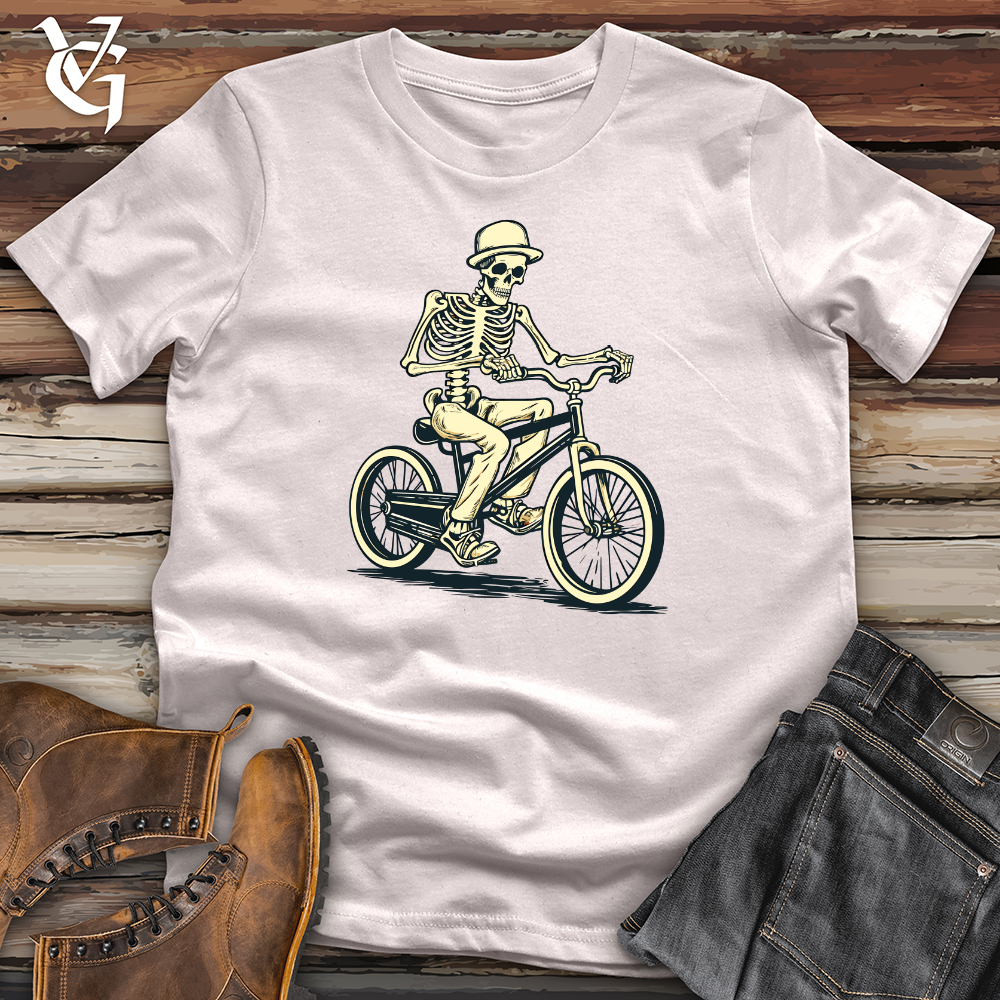 Whimsical Trike Skeleton Softstyle Tee