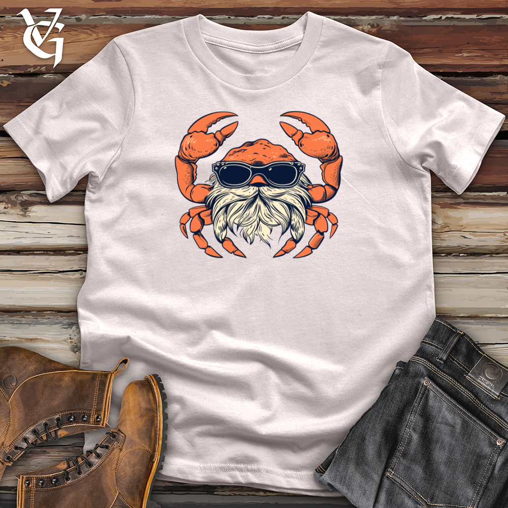 Crab Coastal Hipster Sandy Style Softstyle Tee