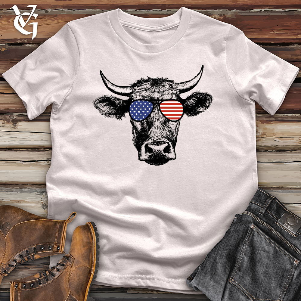 Patriotic Steer Softstyle Tee