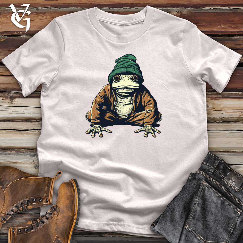 Slouchy Beanie Frog Softstyle Tee