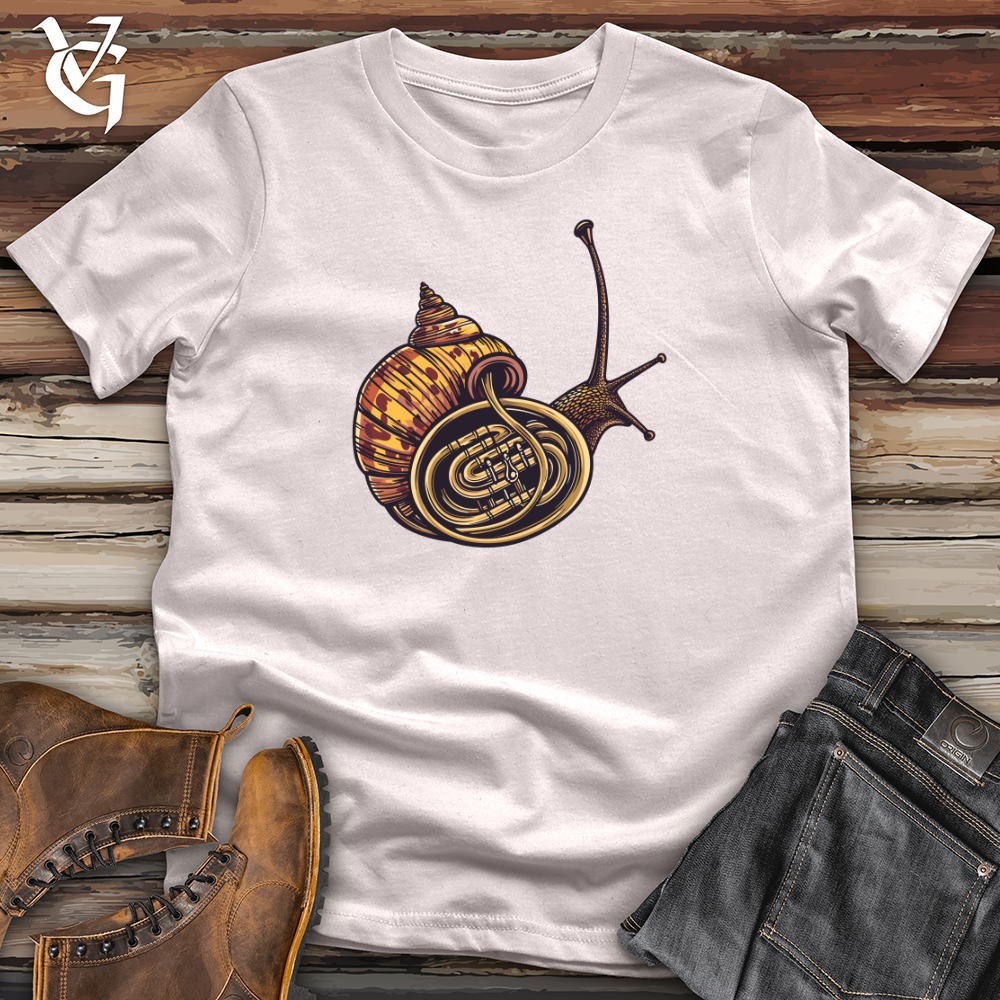 Snail French Horn Softstyle Tee