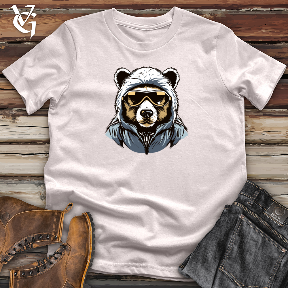 Retro Ski Mask Bear Softstyle Tee