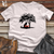 Retro Tree Reading Black Cat Softstyle Tee